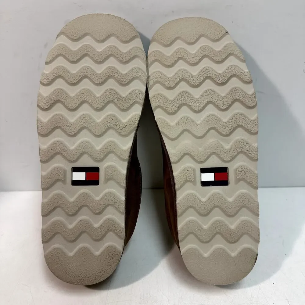 WORN ONCE Tommy Hilfiger Men's Welly Slipper Faux Suede Shearling Lined 9